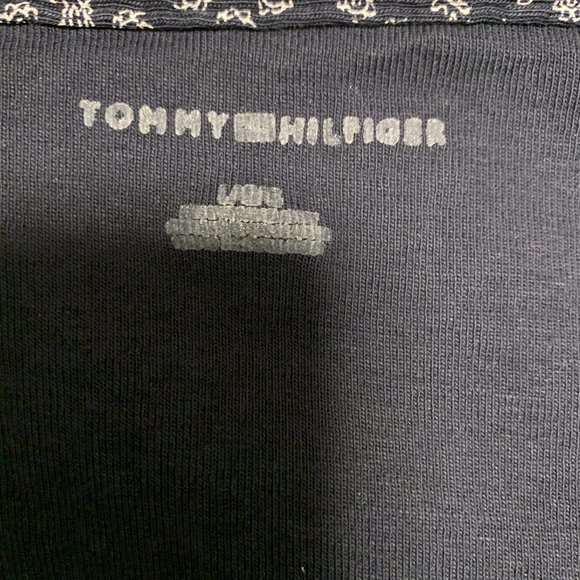Tommy Hilfiger Paisley Top in Dark Blue, Women's L - Picture 5 of 7